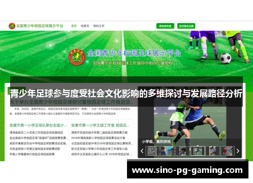青少年足球参与度受社会文化影响的多维探讨与发展路径分析 青少年足球参与度受社会文化影响的多维探讨与发展路径分析